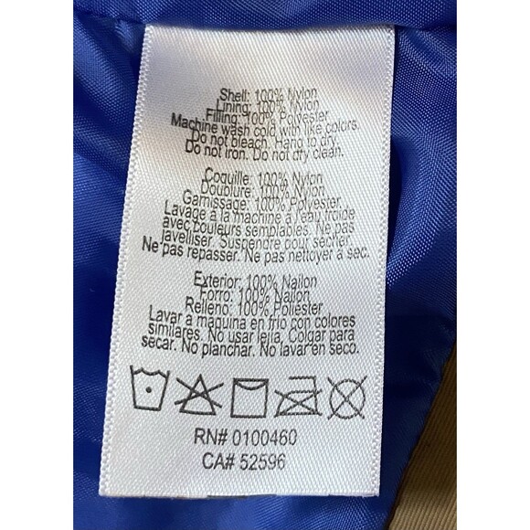 KAVU Chilliwack Vest Men’s Small Waxed Synthetic Retro Colorblock Puffer - Picture 7 of 11